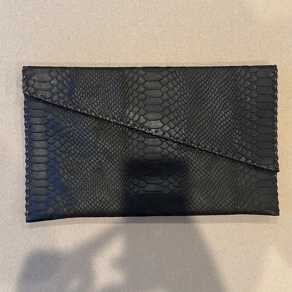 Theodora & Callum clutch by Stuart Weitzman